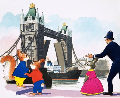 Tufty und London Bridge von English School